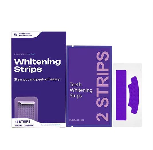 Bandes blanchissantes violettes