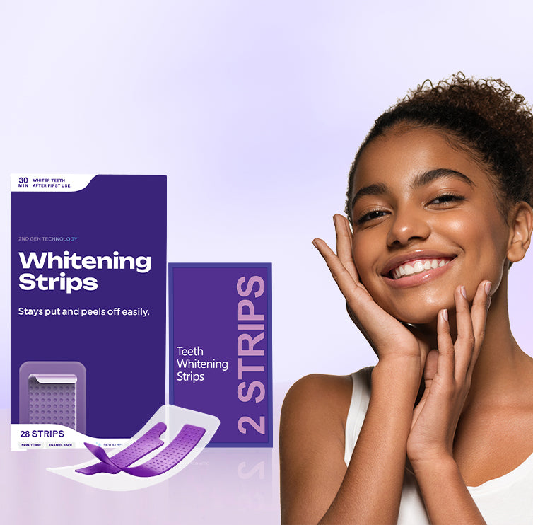 Bandes blanchissantes violettes